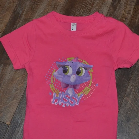 L-A-T - Pink Shirt w/Cat on Front - Picture 2 of 3